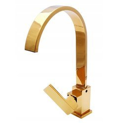 Grifo de lavabo Puro alto giratorio S-1004G dorado