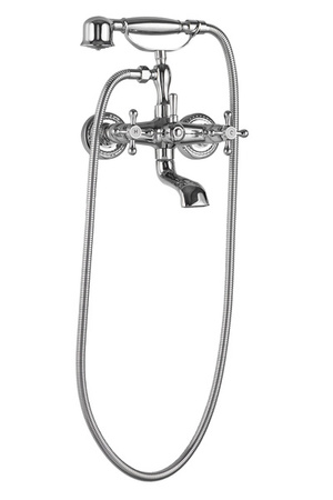 GRIFO DE BAÑERA DE PARED CAMILLA RETRO S-1167 CROMO