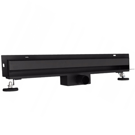 Desagüe lineal de pared lateral - 800mm Negro