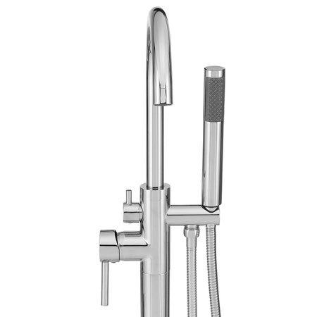GRIFO DE BAÑERA ROSA INDEPENDIENTE S-1069C CROMADO