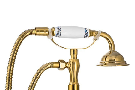 GRIFO DE BAÑERA DE PARED PALOMA RETRO S-1126G DORADO