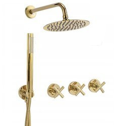 CONJUNTO DE DUCHA EMPOTRADO VERANNI S-1127G DORADO