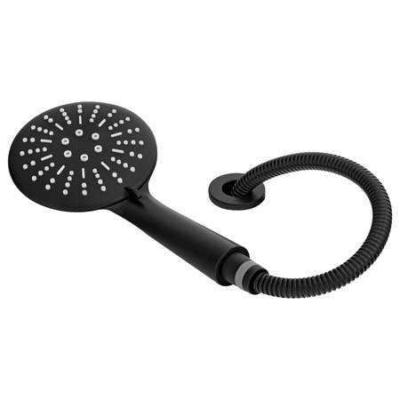 GRIFO DE BAÑERA DE 5 AGUJEROS S-1216B NEGRO