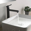 GRIFO DE LAVABO BELLA ALTO S-2002B NEGRO