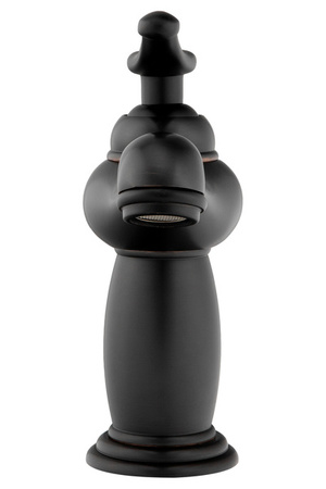 GRIFO DE LAVABO LORENZA DE PIE BAJO RETRO S-1155BV NEGRO