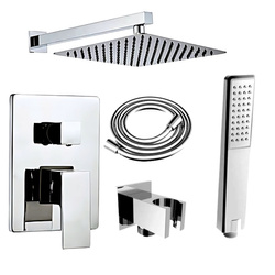 CONJUNTO DE DUCHA EMPOTRADO BASILIO S-1103 V3 CROMO