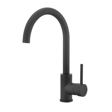 GRIFO DE COCINA ROSA PARA FREGADERO S-1003B NEGRO