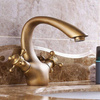 GRIFO DE LAVABO S-1090 RETRO ORO ANTIGUO