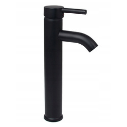 Grifo de lavabo Sentini alto SEM-2003BD negro