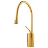 GRIFO DE LAVABO LUCA DE PIE GIRATORIO S-1192G DORADO