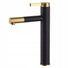 GRIFO DE LAVABO GIO ALTO GIRATORIO S-1084BG NEGRO