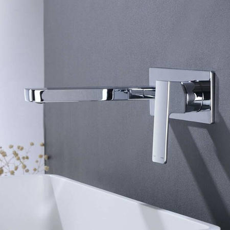 GRIFO DE LAVABO EMPOTRADO CUBO S-1094 CROMO