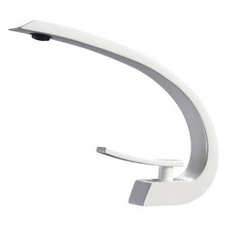 GRIFO DE LAVABO MOON DE PIE S-1080W BLANCO