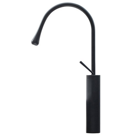 GRIFO DE LAVABO LUCA ALTO GIRATORIO S-1154B NEGRO