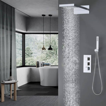 CONJUNTO DE DUCHA ENZO EMPOTRADO S-1159 CROMO