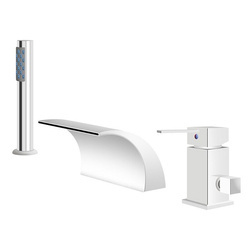 GRIFO DE BAÑERA CASCADE DE 3 AGUJEROS S-1006 CROMADO