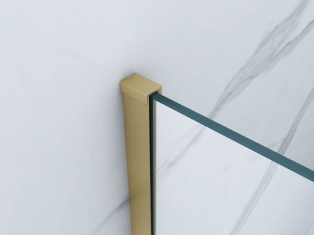 MAMPARA DE DUCHA WALK-IN 70x200 TRANSPARENTE DORADA