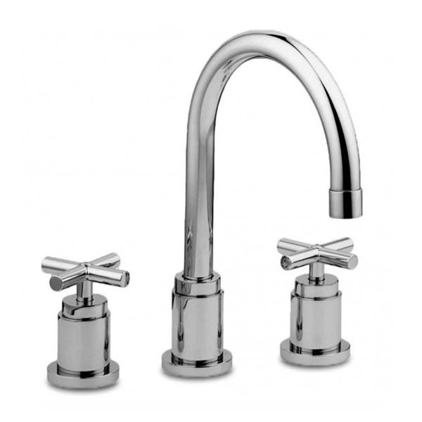 GRIFO DE LAVABO VERANNI DE 3 AGUJEROS S-1106 CROMADO