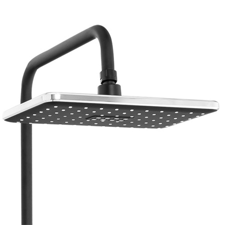 CONJUNTO DE DUCHA EXTERIOR LIVIA S-1206BC NEGRO/CROMADO