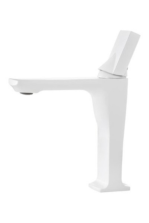 GRIFO DE LAVABO STONE DE PIE BAJO S-1140 BLANCO