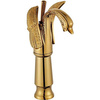 GRIFO DE LAVABO SWENNA ALTO RETRO S-1178G DORADO