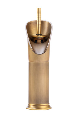 GRIFO DE LAVABO ELIANA BAJO RETRO S-1151V ORO VIEJO