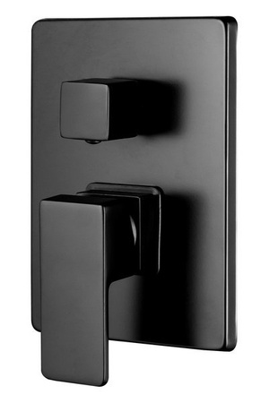 CONJUNTO DE DUCHA EMPOTRADO ENZO S-1101B NEGRO