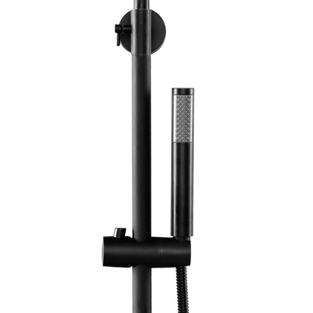 CONJUNTO DE DUCHA EXTERIOR VALERIA S-1200B NEGRO