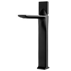 GRIFO DE LAVABO STONE ALTO S-1139B NEGRO