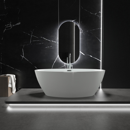 BAÑERA EXENTA SKYLER 170×80×58 BLANCA