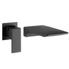 GRIFO DE LAVABO EMPOTRADO CUBO S-1173B NEGRO
