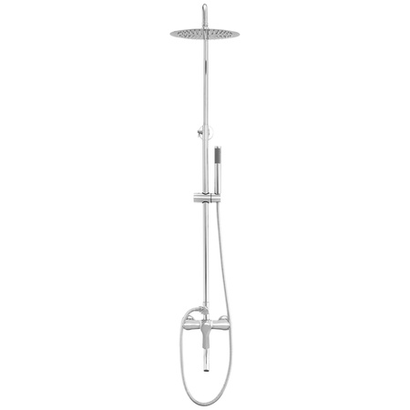 CONJUNTO DE DUCHA EXTERIOR GRETA S-1209 CROMADO