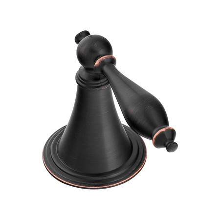 GRIFO DE BAÑERA RETRO DE 5 AGUJEROS S-1214BV NEGRO VINTAGE