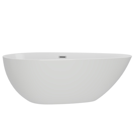 BAÑERA EXENTA ACRÍLICA ELLIE 170×75×58 BLANCA