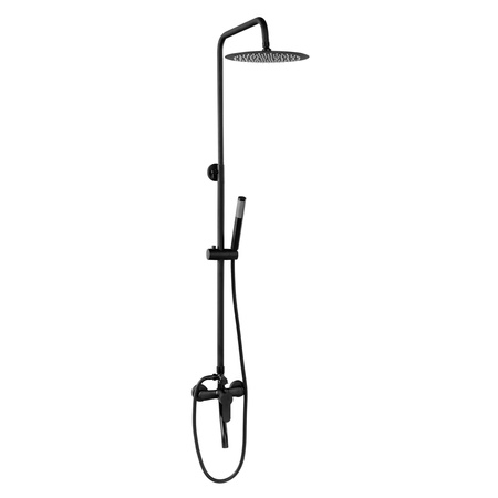 CONJUNTO DE DUCHA EXTERIOR VALERIA S-1200B NEGRO