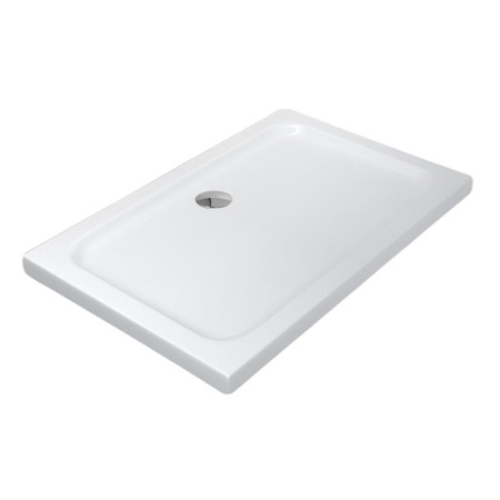 PLATO DE DUCHA RECTANGULAR SLIM 100x80 BLANCO