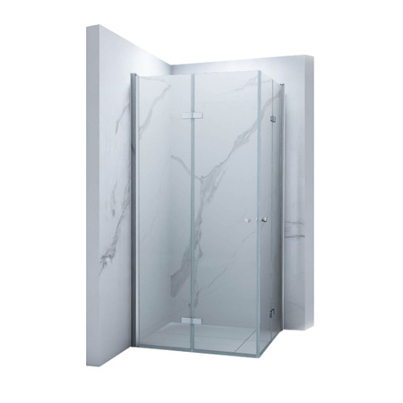 CABINA DE DUCHA BAXLER CUADRADA TRANSPARENTE - 90X90X190 CROMO