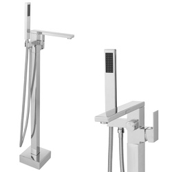 GRIFO DE BAÑERA CUBO INDEPENDIENTE S-1082 CROMO