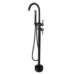 GRIFO DE BAÑERA ROSA INDEPENDIENTE SEM-1069 NEGRO