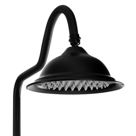 CONJUNTO DE DUCHA EXTERIOR RETRO MATILDA S-1201B NEGRO