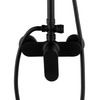 CONJUNTO DE DUCHA MARTINA EXTERIOR S-1190B NEGRO