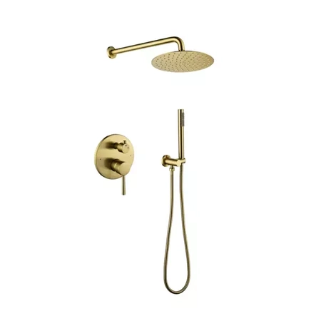 CONJUNTO DE DUCHA EMPOTRADA CARLO S-1098 DORADO