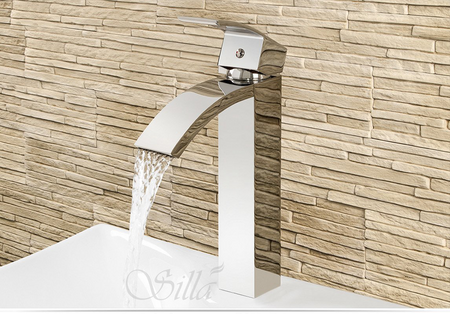 GRIFO DE LAVABO ALTO NEIRA S-1020H CROMADO