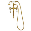 Grifo de bañera de pared Paloma Retro S-1184G dorado