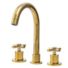 GRIFO DE LAVABO VERANNI DE 3 AGUJEROS SEM-1106G DORADO