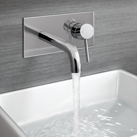 GRIFO DE LAVABO EMPOTRADO ROSA S-1095 CROMO