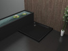 PLATO DE DUCHA CUADRADO SLIM 90x90 NEGRO