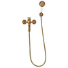 GRIFO DE BAÑERA VERONA DE PARED RETRO S-1185V ORO VIEJO