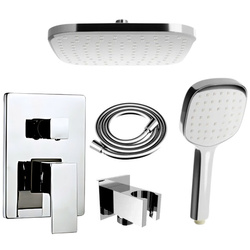 CONJUNTO DE DUCHA EMPOTRADO BASILIO S-1103 V4 CROMO