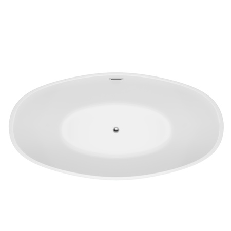 BAÑERA EXENTA SKYLER 180×80×58 BLANCA